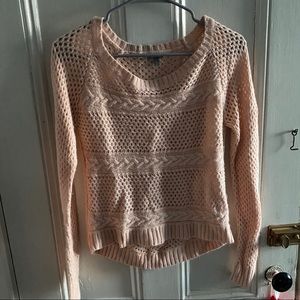 Peach Long Sleeve Sweater